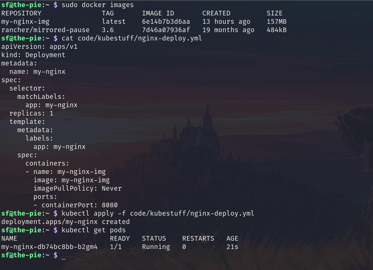 k3s with Docker k3s_docker